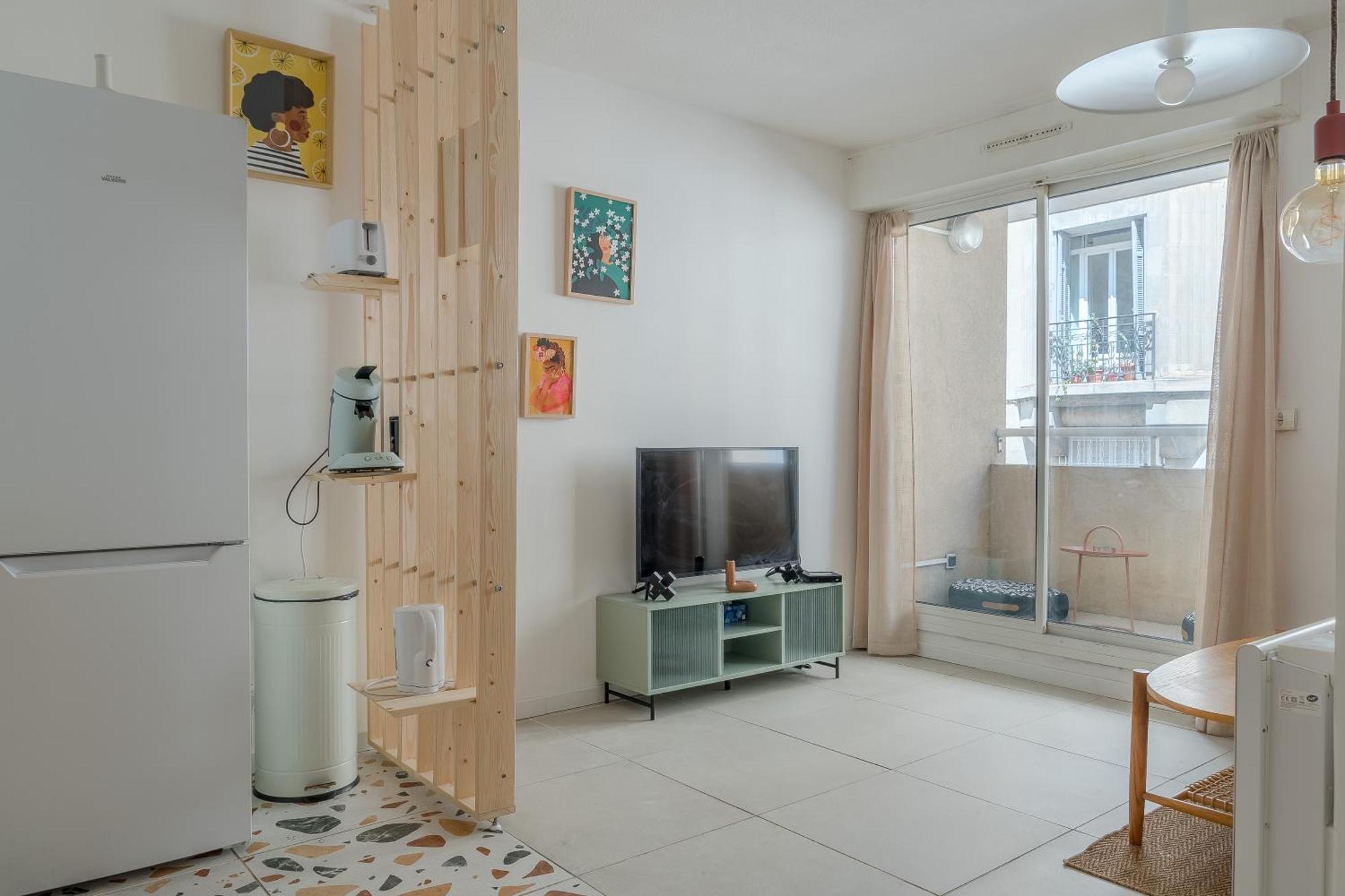 Charmant T2 Avec Balcon - Chaves Марсель Экстерьер фото